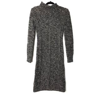 MODA International Gray Knit Sweater Dress VS